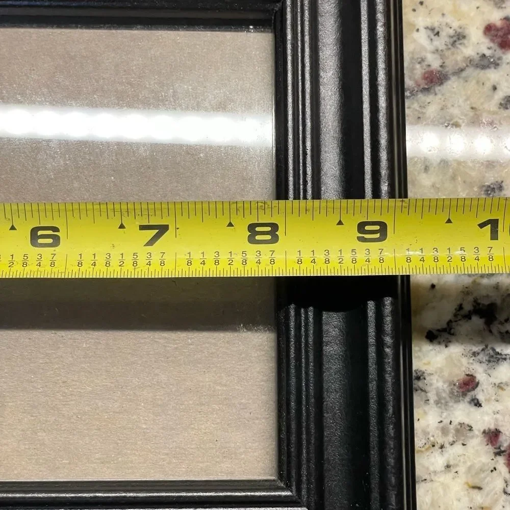 Elegant Black Free Standing Photo Frame